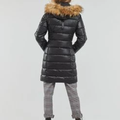 Vêtements Femme Doudounes Pepe jeans ANJA Noir -Manteaux Soldes Magasin 22576378 500 D