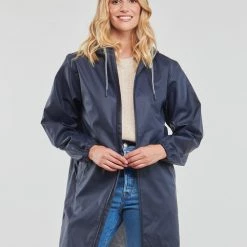 Vêtements Femme Parkas Petit Bateau CAHINI Marine
