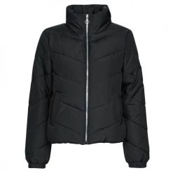 Vêtements Femme Doudounes JDY JDYFINNO SHORT PADDED JACKET OTW HAB Noir