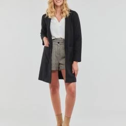 Vêtements Femme Manteaux JDY JDYHARMONY KNIT JACKET OTW ZHS Noir