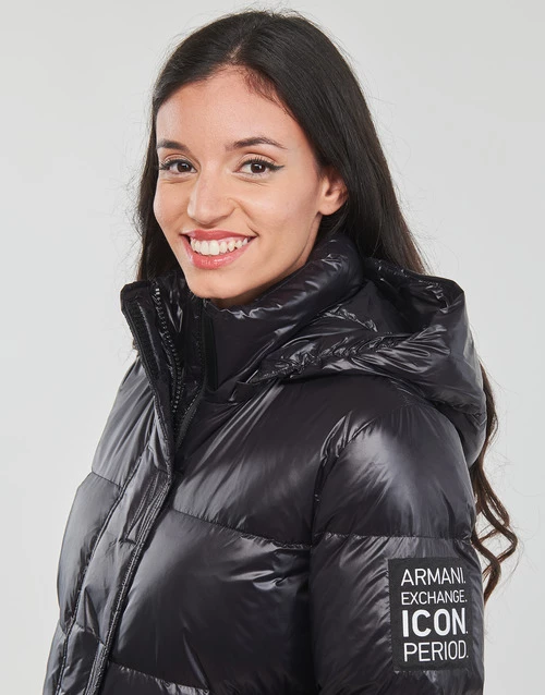 Vêtements Femme Doudounes Armani Exchange 8NYK50-YNYNZ Noir 7 Vêtements Femme Doudounes Armani Exchange 8NYK50-YNYNZ Noir – Image 5