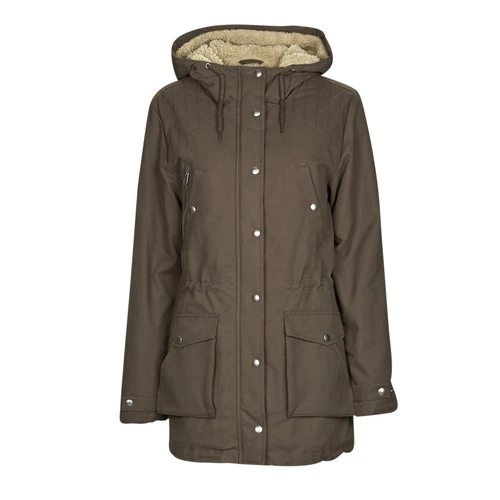 Vêtements Femme Parkas Volcom WALK ON BY 5K PARKA Marron 4 Vêtements Femme Parkas Volcom WALK ON BY 5K PARKA Marron – Image 2