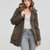 Vêtements Femme Parkas Volcom WALK ON BY 5K PARKA Marron 2 Vêtements Femme Parkas Volcom WALK ON BY 5K PARKA Marron -Manteaux Soldes Magasin 22753948 500 B
