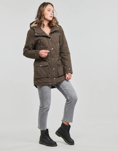 Vêtements Femme Parkas Volcom WALK ON BY 5K PARKA Marron 5 Vêtements Femme Parkas Volcom WALK ON BY 5K PARKA Marron – Image 3