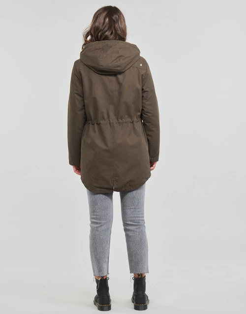 Vêtements Femme Parkas Volcom WALK ON BY 5K PARKA Marron 6 Vêtements Femme Parkas Volcom WALK ON BY 5K PARKA Marron – Image 4