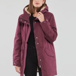 Vêtements Femme Parkas Volcom LESS IS MORE 5K PARKA Bordeaux