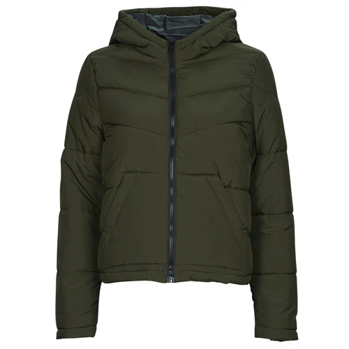 Vêtements Femme Doudounes Noisy May NMDALCON Kaki 3 Vêtements Femme Doudounes Noisy May NMDALCON Kaki