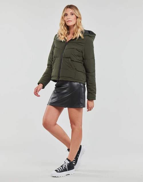 Vêtements Femme Doudounes Noisy May NMDALCON Kaki 5 Vêtements Femme Doudounes Noisy May NMDALCON Kaki – Image 3