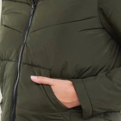 Vêtements Femme Doudounes Noisy May NMDALCON Kaki 11 Vêtements Femme Doudounes Noisy May NMDALCON Kaki -Manteaux Soldes Magasin 22780139 500 E