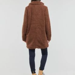 Vêtements Femme Manteaux Noisy May NMGABI Marron -Manteaux Soldes Magasin 22780144 500 D