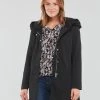Vêtements Femme Manteaux Vero Moda VMVERODONA Noir -Manteaux Soldes Magasin 22790824 500 B
