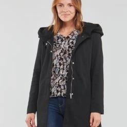 Vêtements Femme Manteaux Vero Moda VMVERODONA Noir
