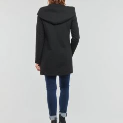 Vêtements Femme Manteaux Vero Moda VMVERODONA Noir 10 Vêtements Femme Manteaux Vero Moda VMVERODONA Noir -Manteaux Soldes Magasin 22790824 500 D