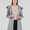 Vêtements Femme Manteaux Vero Moda VMVERODONA Gris -Manteaux Soldes Magasin 22790825 500 B