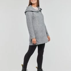 Vêtements Femme Manteaux Vero Moda VMVERODONA Gris -Manteaux Soldes Magasin 22790825 500 C