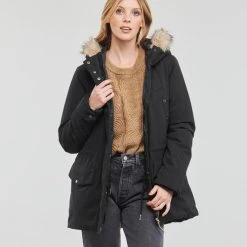 Vêtements Femme Parkas Vero Moda VMDEMI Noir