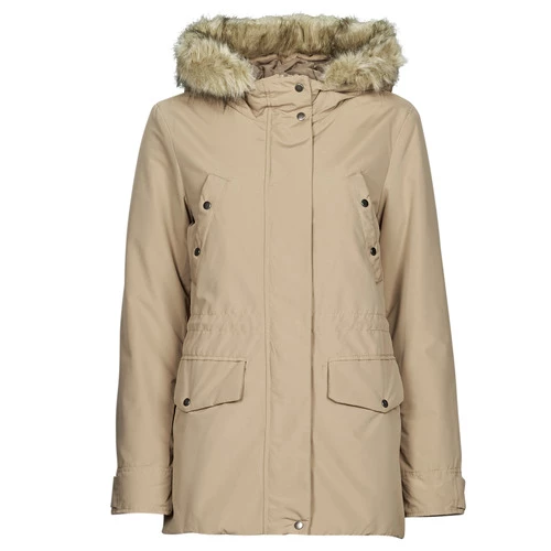 Vêtements Femme Parkas Vero Moda VMDEMI Beige 4 Vêtements Femme Parkas Vero Moda VMDEMI Beige – Image 2