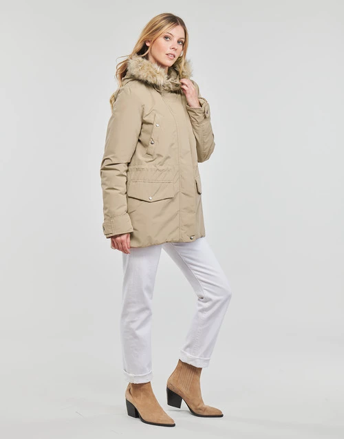 Vêtements Femme Parkas Vero Moda VMDEMI Beige 5 Vêtements Femme Parkas Vero Moda VMDEMI Beige – Image 3