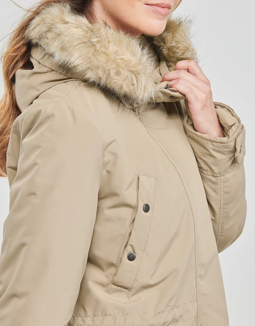 Vêtements Femme Parkas Vero Moda VMDEMI Beige 7 Vêtements Femme Parkas Vero Moda VMDEMI Beige – Image 5