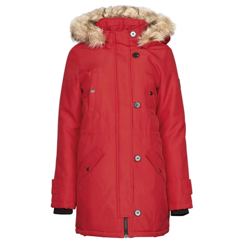 Vêtements Femme Parkas Vero Moda VMSTORM Rouge 4 Vêtements Femme Parkas Vero Moda VMSTORM Rouge – Image 2