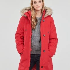 Vêtements Femme Parkas Vero Moda VMSTORM Rouge