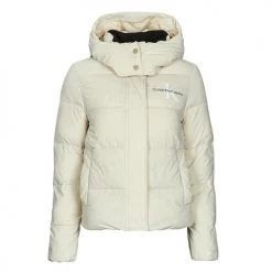 Vêtements Femme Doudounes Calvin Klein Jeans MW NON-DOWN SHORT PUFFER Blanc