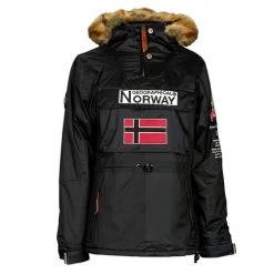Vêtements Femme Parkas Geographical Norway BRIDGET Noir -Manteaux Soldes Magasin 22796289 500 A