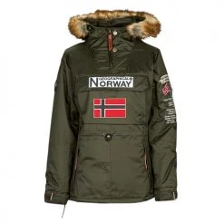 Vêtements Femme Parkas Geographical Norway BRIDGET Kaki -Manteaux Soldes Magasin 22796292 500 A