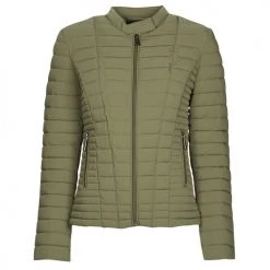 Vêtements Femme Doudounes Guess VONA JACKET Kaki