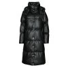 Vêtements Femme Doudounes Guess EMILIE LONG JACKET Noir