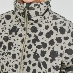 Vêtements Femme Doudounes Vans FOUNDRY PRINT PUFF MTE BLACK -Manteaux Soldes Magasin 22853843 500 E