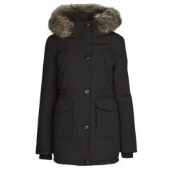 Vêtements Femme Parkas Superdry EVEREST PARKA Jet Black 8 Vêtements Femme Parkas Superdry EVEREST PARKA Jet Black -Manteaux Soldes Magasin 22853935 500 A