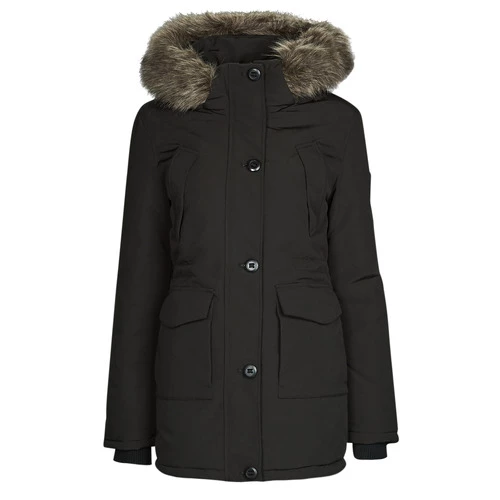 Vêtements Femme Parkas Superdry EVEREST PARKA Jet Black 4 Vêtements Femme Parkas Superdry EVEREST PARKA Jet Black – Image 2