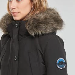 Vêtements Femme Parkas Superdry EVEREST PARKA Jet Black 11 Vêtements Femme Parkas Superdry EVEREST PARKA Jet Black -Manteaux Soldes Magasin 22853935 500 E