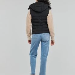 Vêtements Femme Doudounes Superdry CODE MTN FUJI PADDED GILET Black -Manteaux Soldes Magasin 22853948 500 D