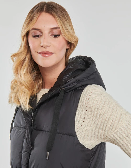 Vêtements Femme Doudounes Only ONLNEWASTA PUFFER WAISTCOAT CC OTW Noir 7 Vêtements Femme Doudounes Only ONLNEWASTA PUFFER WAISTCOAT CC OTW Noir – Image 5