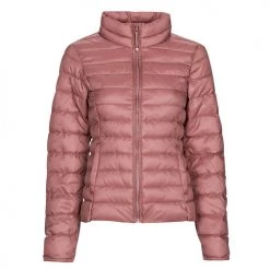 Vêtements Femme Doudounes Only ONLNEWTAHOE QUILTED JACKET OTW Vieux rose