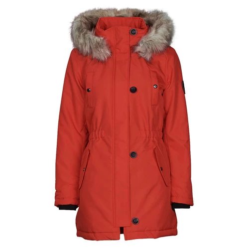 Vêtements Femme Parkas Only ONLIRIS FUR WINTER PARKA CC OTW Rouge 4 Vêtements Femme Parkas Only ONLIRIS FUR WINTER PARKA CC OTW Rouge – Image 2