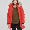 Vêtements Femme Parkas Only ONLIRIS FUR WINTER PARKA CC OTW Rouge