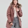 Vêtements Femme Parkas Only ONLIRIS FUR WINTER PARKA CC OTW Vieux rose -Manteaux Soldes Magasin 22871864 500 B