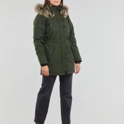 Vêtements Femme Parkas Only ONLIRIS FUR WINTER PARKA CC OTW Kaki 9 Vêtements Femme Parkas Only ONLIRIS FUR WINTER PARKA CC OTW Kaki -Manteaux Soldes Magasin 22871865 500 C
