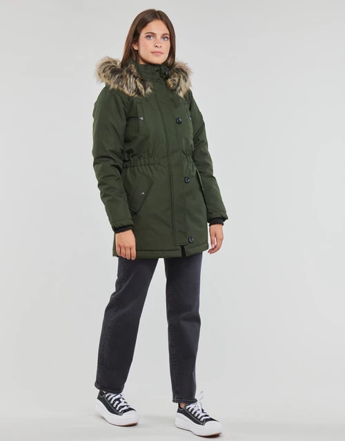 Vêtements Femme Parkas Only ONLIRIS FUR WINTER PARKA CC OTW Kaki 5 Vêtements Femme Parkas Only ONLIRIS FUR WINTER PARKA CC OTW Kaki – Image 3