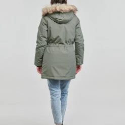 Vêtements Femme Parkas Only ONLIRIS FUR WINTER PARKA CC OTW Kaki 10 Vêtements Femme Parkas Only ONLIRIS FUR WINTER PARKA CC OTW Kaki -Manteaux Soldes Magasin 22871866 500 D