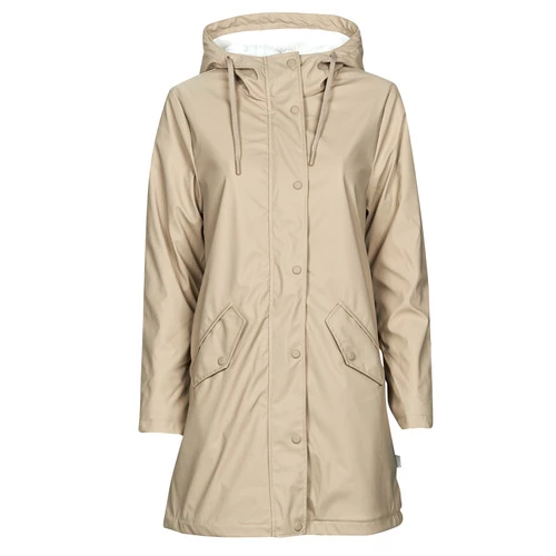 Vêtements Femme Parkas Only ONLSALLY RAINCOAT OTW NOOS Beige 4 Vêtements Femme Parkas Only ONLSALLY RAINCOAT OTW NOOS Beige – Image 2