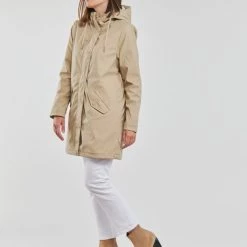 Vêtements Femme Parkas Only ONLSALLY RAINCOAT OTW NOOS Beige 9 Vêtements Femme Parkas Only ONLSALLY RAINCOAT OTW NOOS Beige -Manteaux Soldes Magasin 22871874 500 C