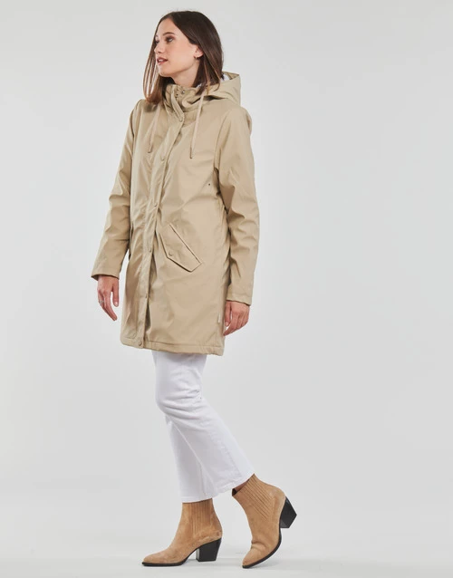 Vêtements Femme Parkas Only ONLSALLY RAINCOAT OTW NOOS Beige 5 Vêtements Femme Parkas Only ONLSALLY RAINCOAT OTW NOOS Beige – Image 3