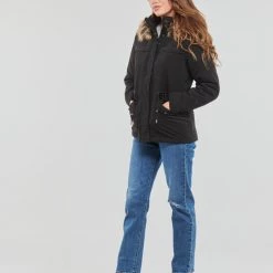 Vêtements Femme Parkas Only ONLSTARLINE AW PARKA CC OTW Noir -Manteaux Soldes Magasin 22871882 500 C