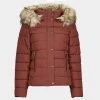 Vêtements Femme Doudounes Only ONLLUNA QUILTED JACKET CC OTW Rouge -Manteaux Soldes Magasin 22871884 500 A