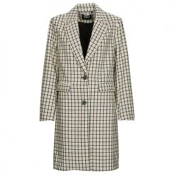 Vêtements Femme Manteaux Only ONLNORMA ASTRID CHECK COAT CC OTW Multicolore -Manteaux Soldes Magasin 22871885 500 A