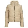 Vêtements Femme Doudounes Only ONLDOLLY CORDUROY PUFFER CC OTW Beige -Manteaux Soldes Magasin 22871893 500 A